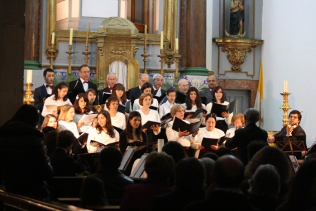 A.S in Ave Mundi Gloria with Coro do Carmo Aljustrel, Mar 2012